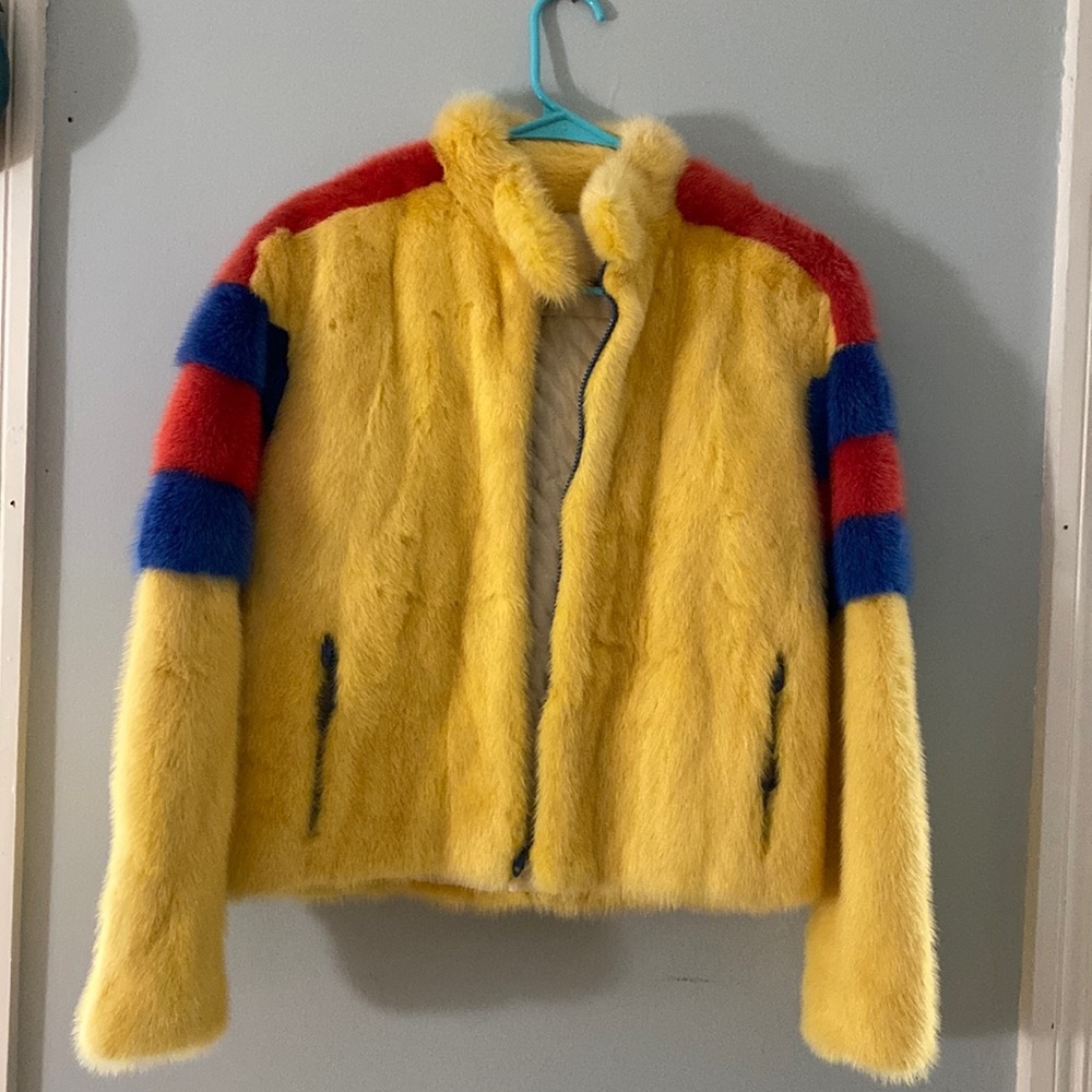 One of a kind handmade Rabbit motorcycle jacket from Neiman Marcus